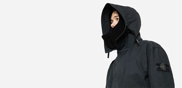 Mens black winter fashion