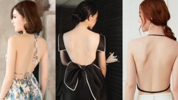 Khi mặc áo hở lưng thì mặc áo lót gì vừa sexy lại phù hợp?