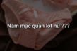 Nam mặc quần lót nữ có tác dụng gì? Giải đáp thắc mắc